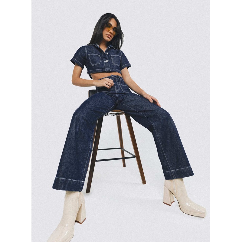 Pioneer Straight Leg Jeans Denim