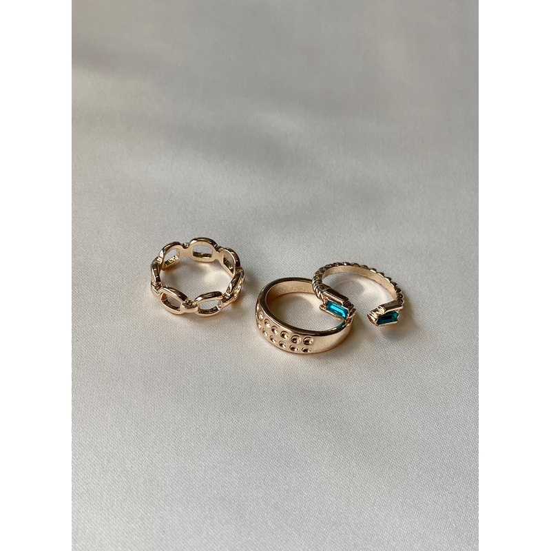 Tasha Ring Pack Gold