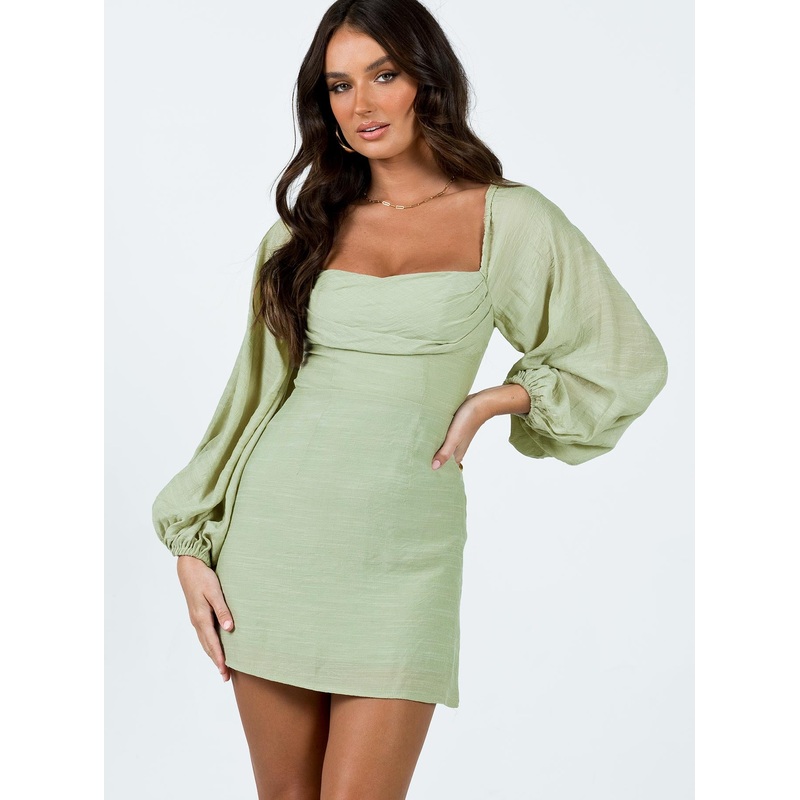 Warra Mini Dress Sage