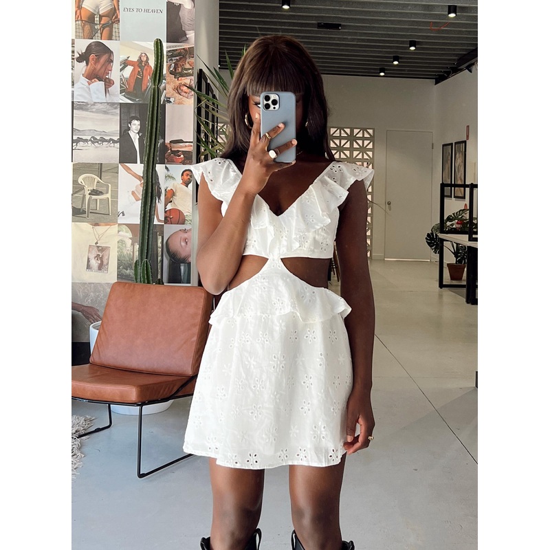 Wrenley Mini Dress White