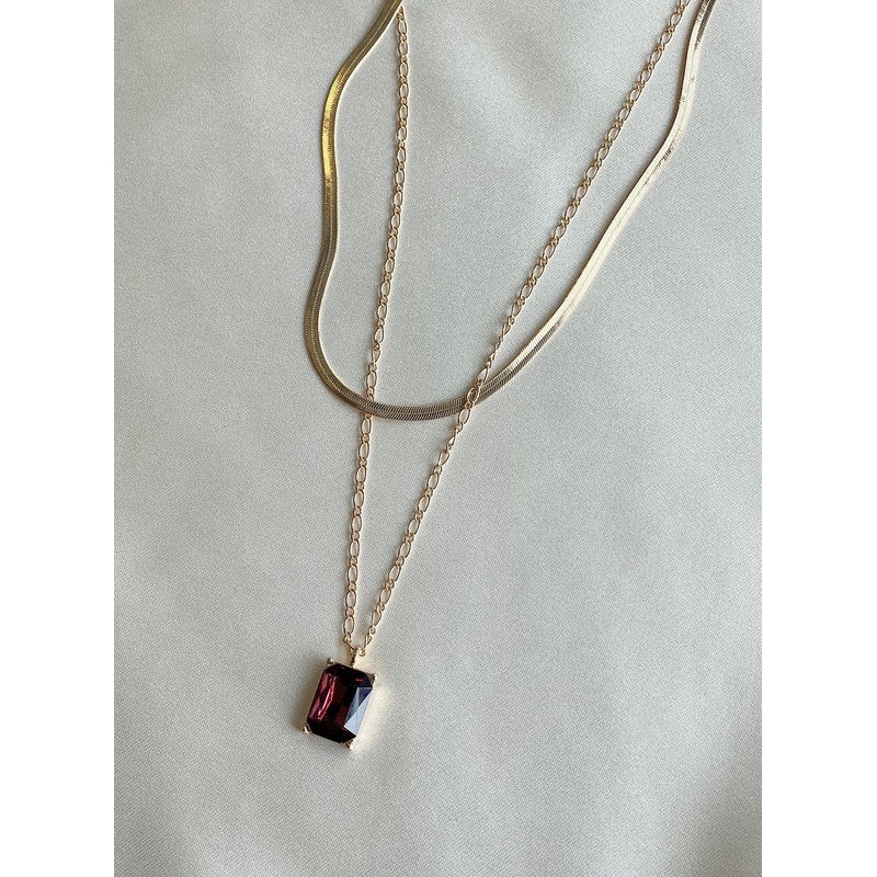 Zayd Necklace Set Gold
