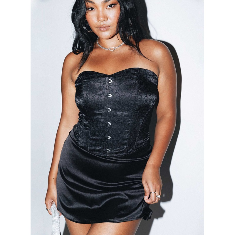 Alter Ego Mini Dress Black