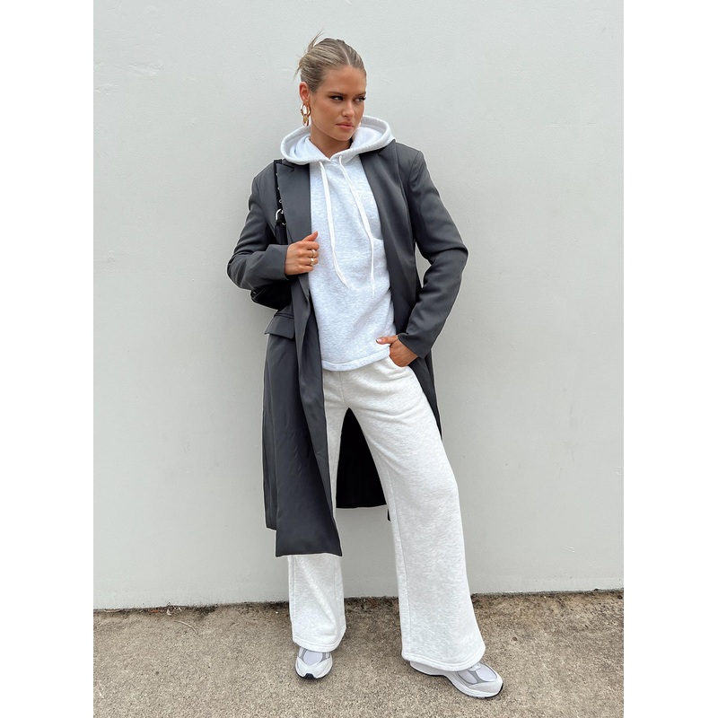 Archer Trench Coat Slate
