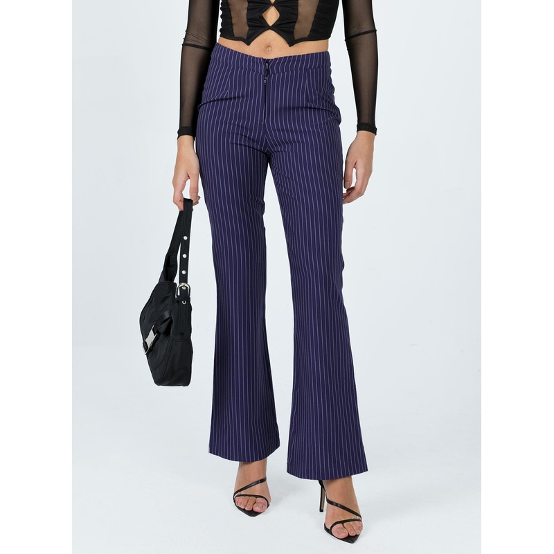Hargrave Pinstripe Pants Navy
