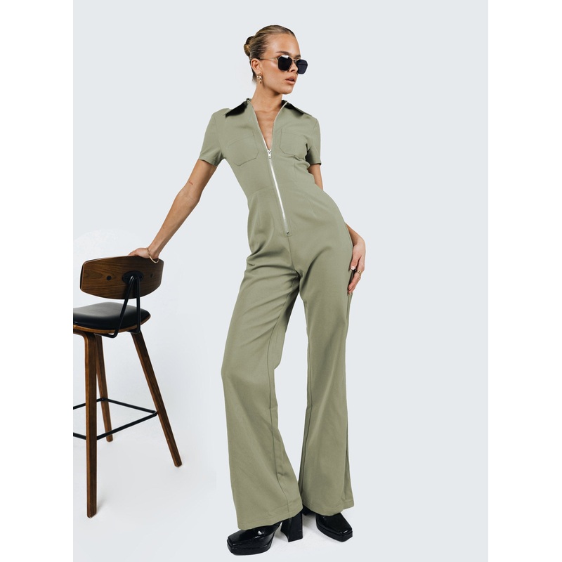 Loretta Jumpsuit Khaki