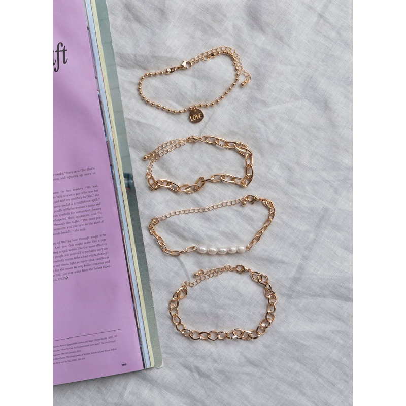 Love & Let Go Bracelet Set