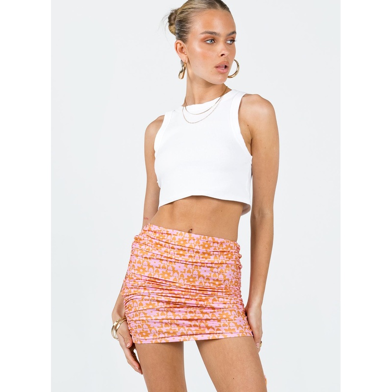 Ludo Mini Skirt Pink