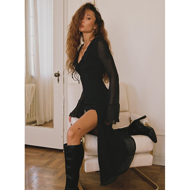 Rosalia Maxi Dress Black
