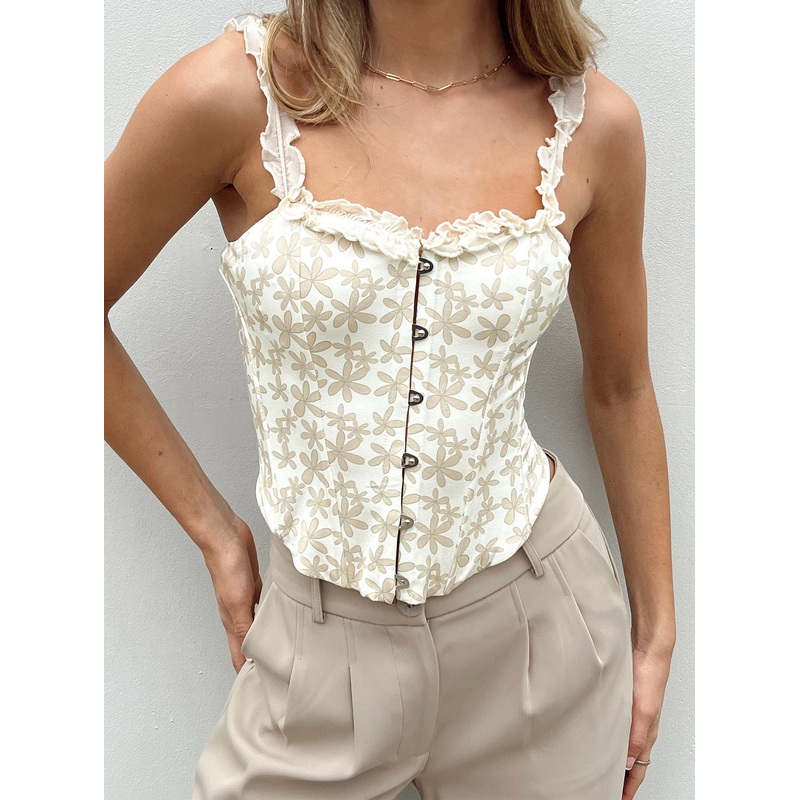 Searle Floral Corset Multi