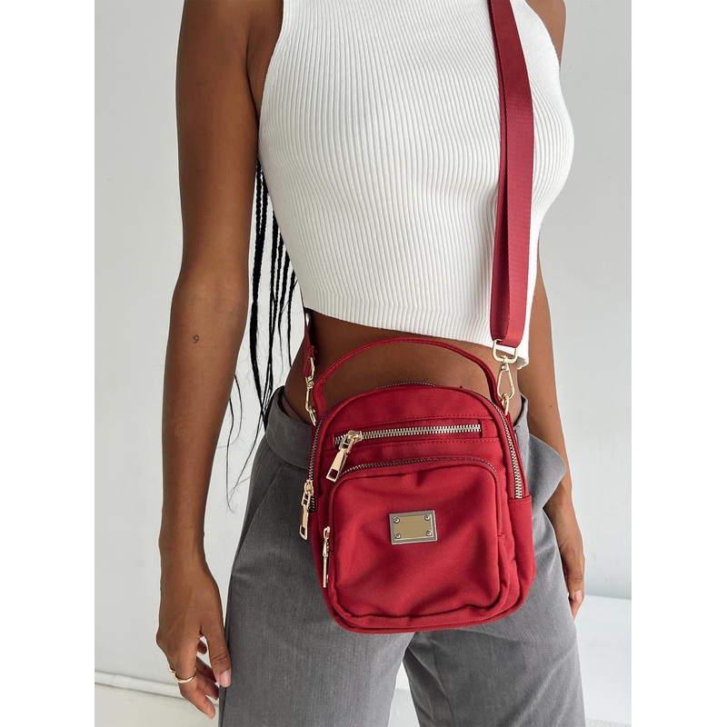 Dixon Crossbody Bag Red