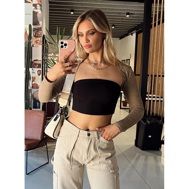 Jaynee Bolero Camel