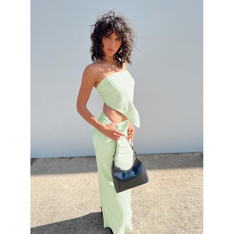 Jodie Maxi Skirt Green