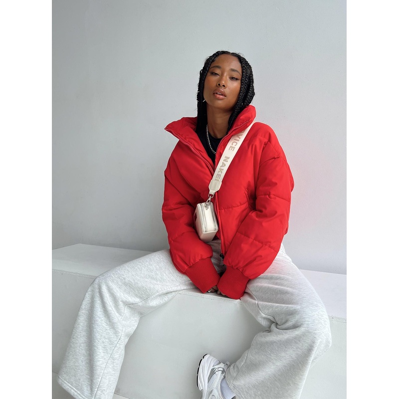 Abe Puffer Jacket Red