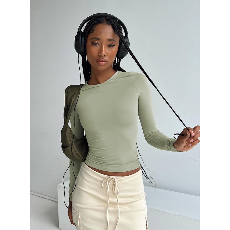 Arnim Long Sleeve Top Green