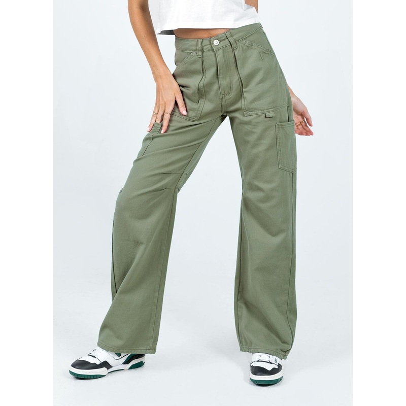 Bassett Cargo Jeans Khaki