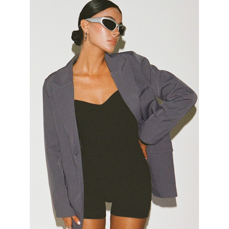 Lucinda Romper Black