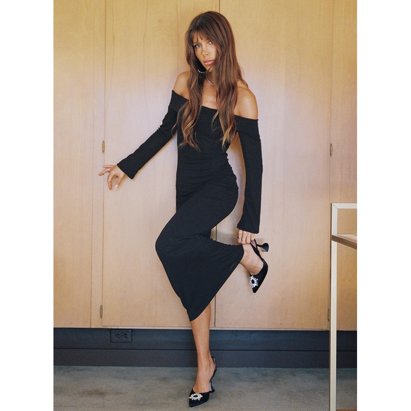Maida Maxi Dress Black