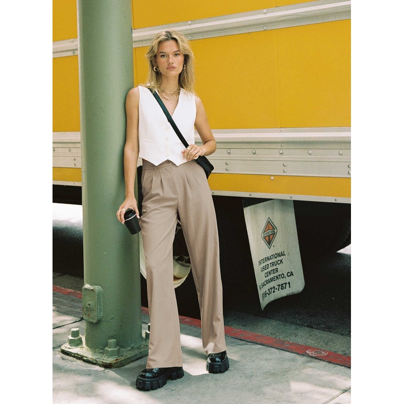 Archer Pants Taupe