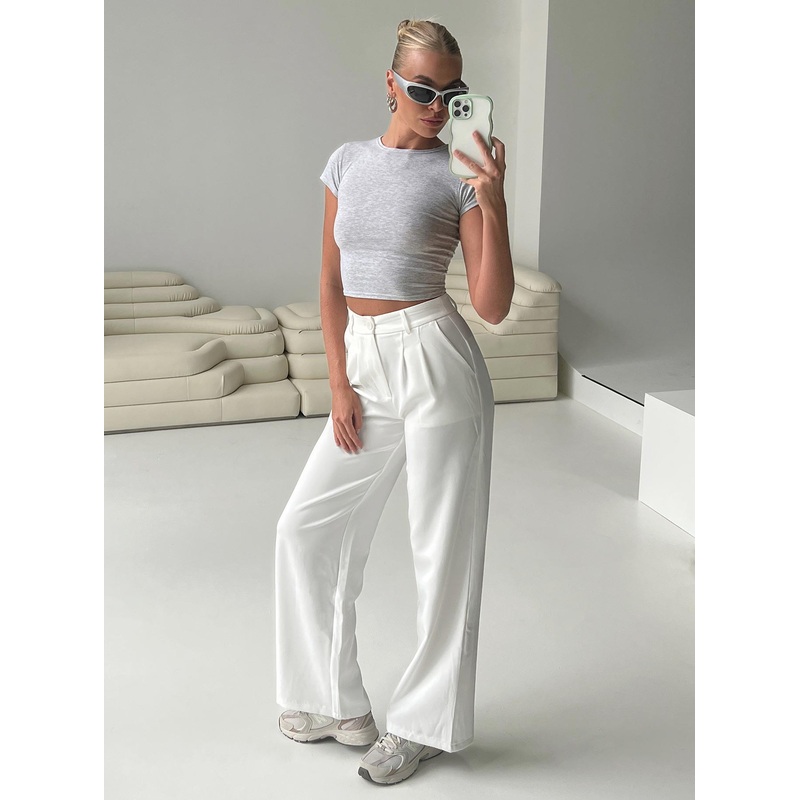 Archer Pants White Tall
