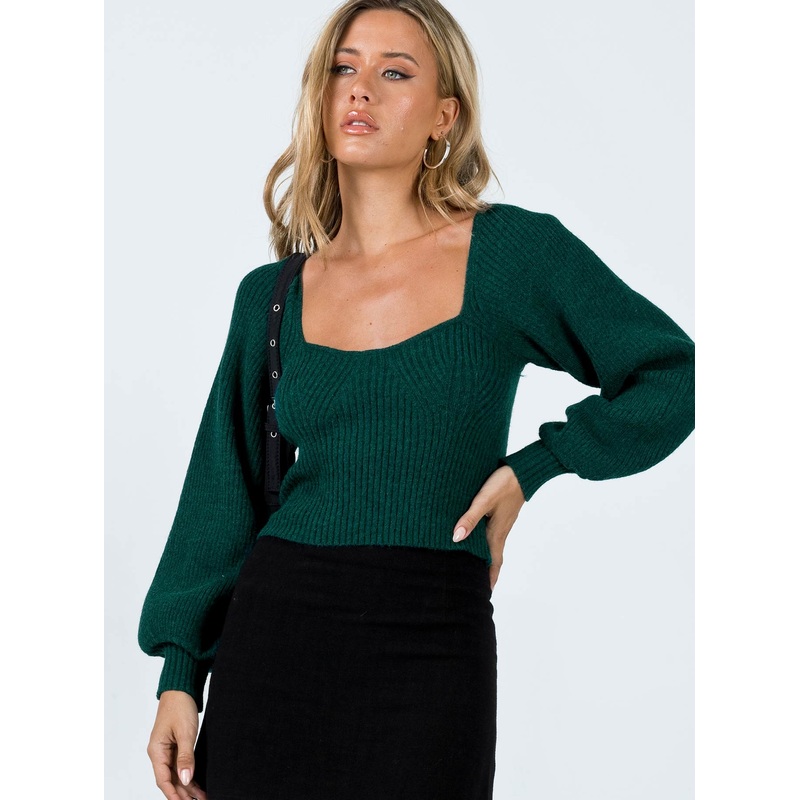 Bohemia Sweater Green