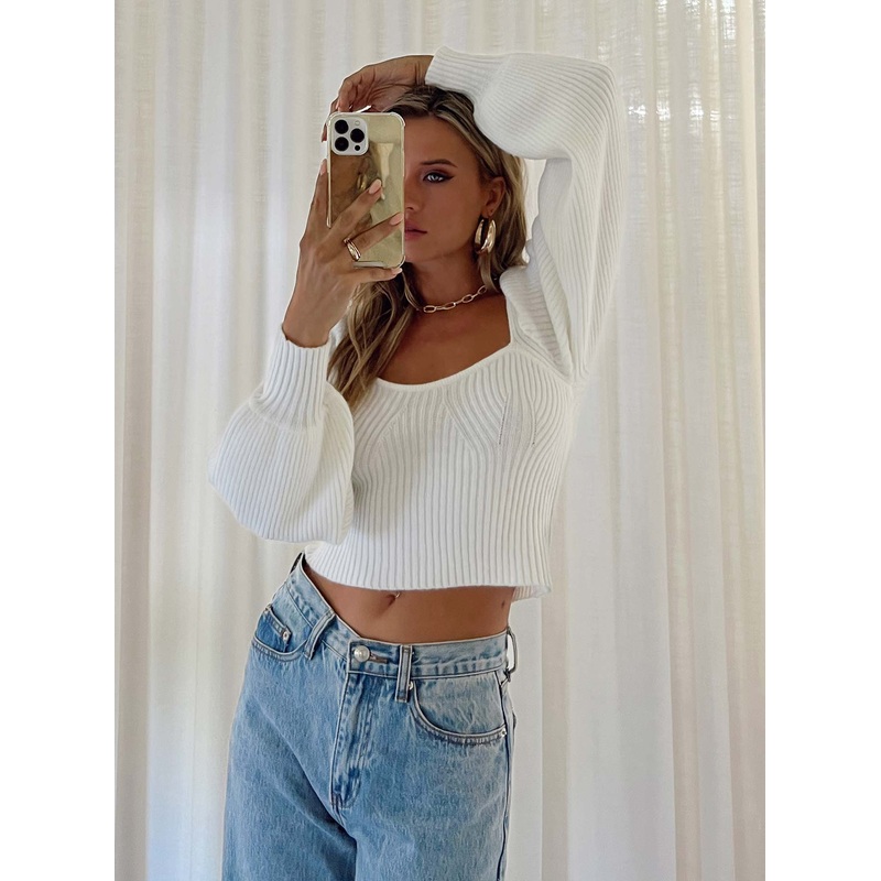 Bohemia Sweater White