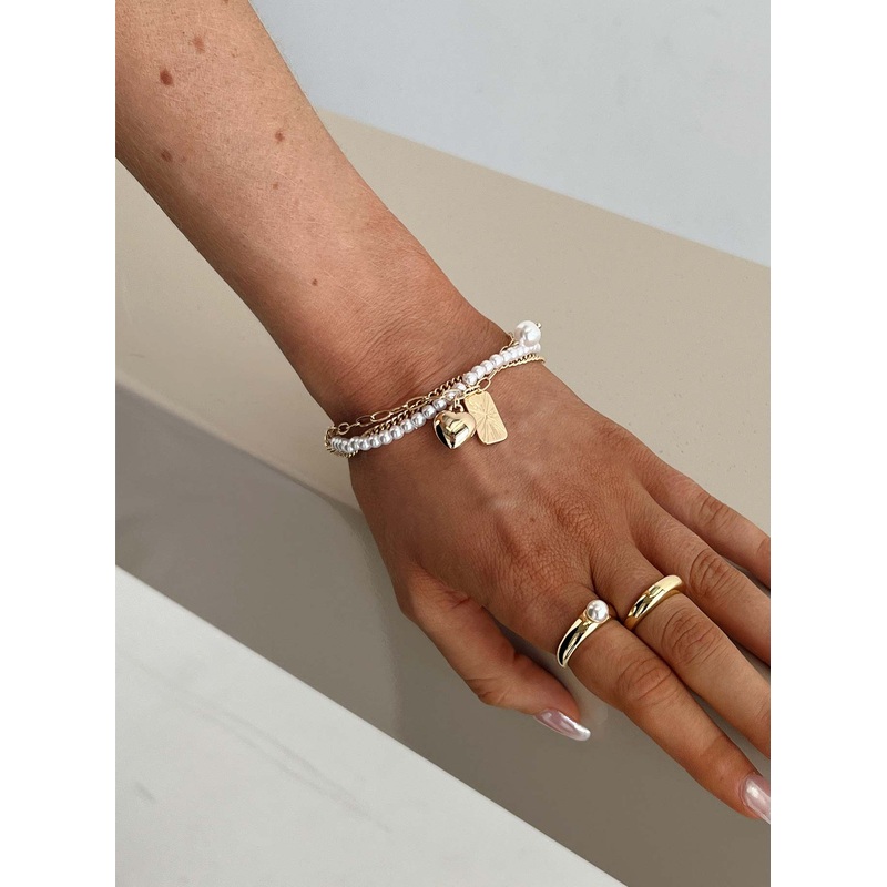 Daintree Charm Bracelet Gold