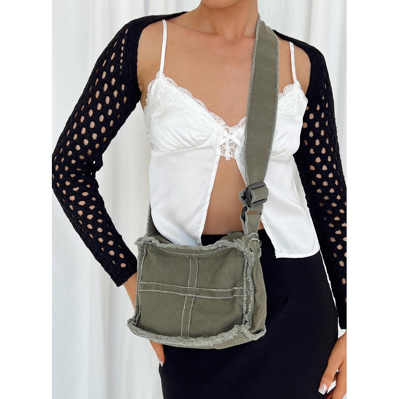 Deverell Crossbody Bag Khaki