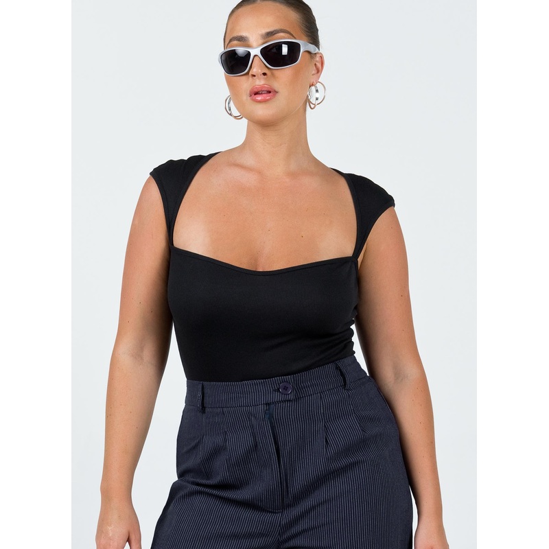 Halia Bodysuit Black