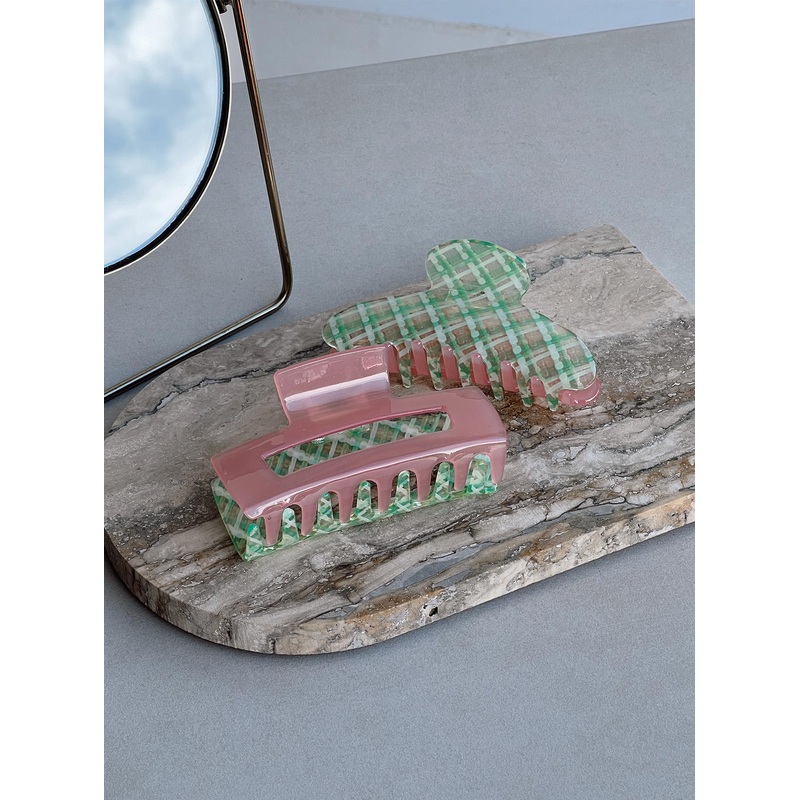 Marisol Hair Clip Pack Green