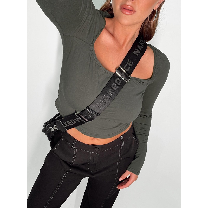 Ribsi Long Sleeve Top Grey