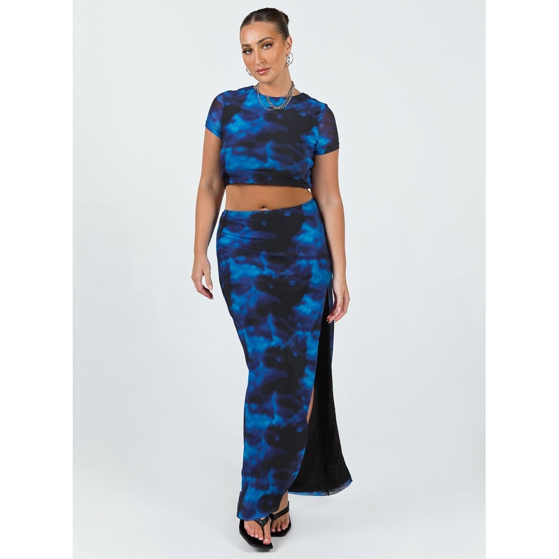 Rosie Mesh Set Blue Multi