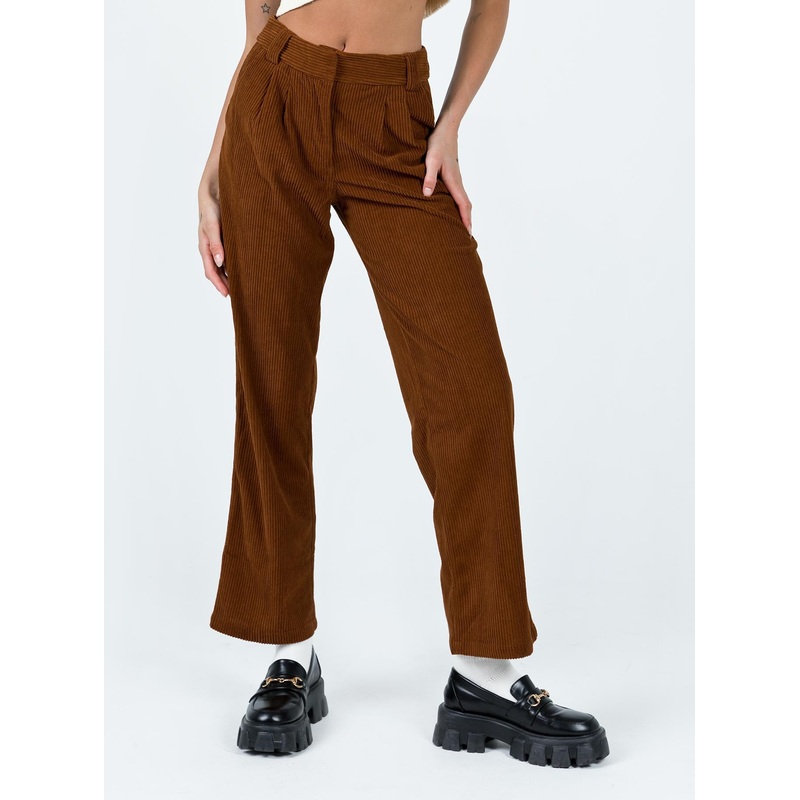 Arizona Cord Pants Brown