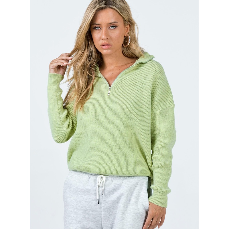 Bessy Knit Sweater Sage