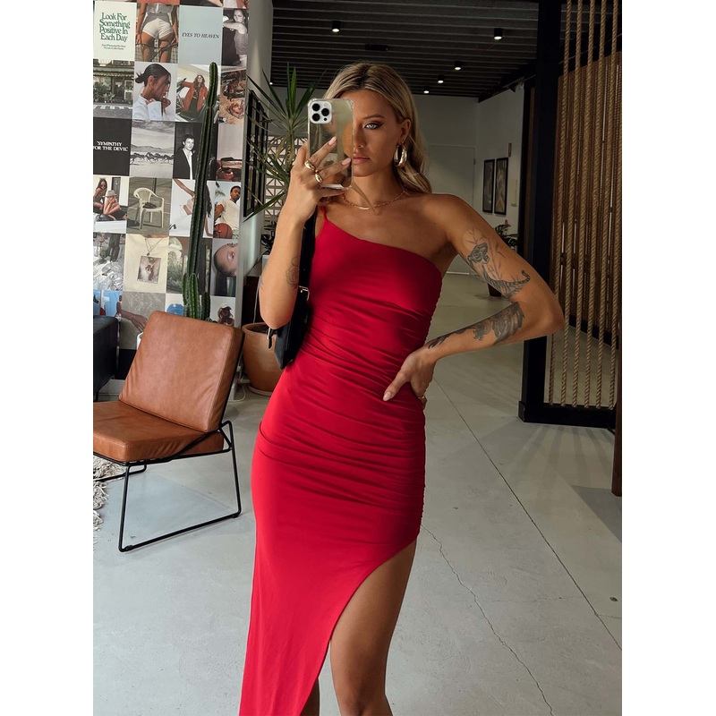Blane Maxi Dress Red