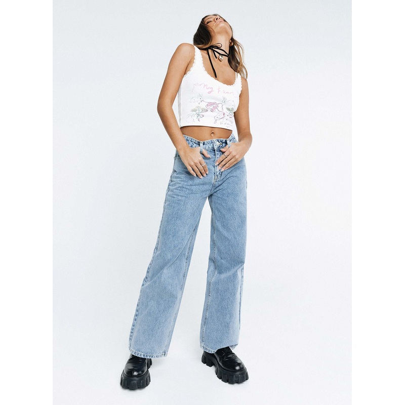 Denver Denim Jeans Mid Wash