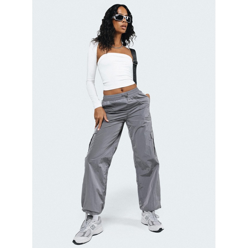 Gama Parachute Pants Grey