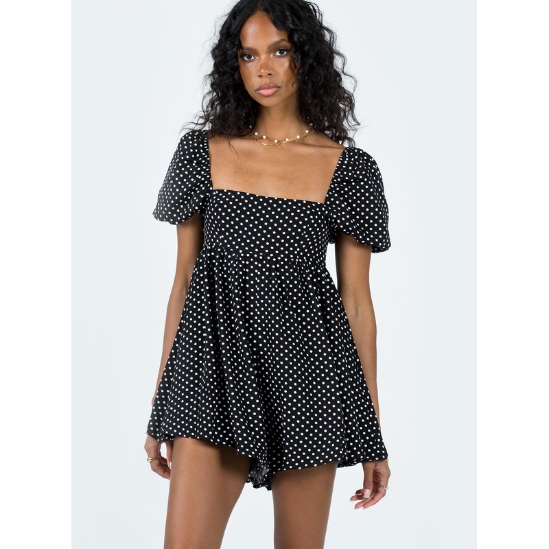Lorna Romper Polka Dot