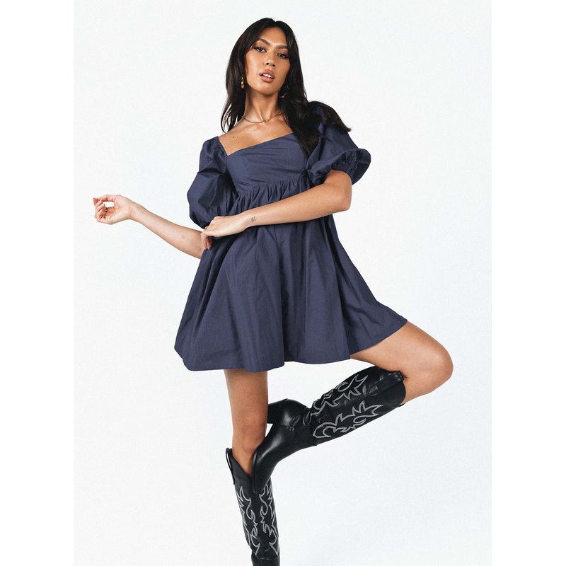 Vana Mini Dress Navy