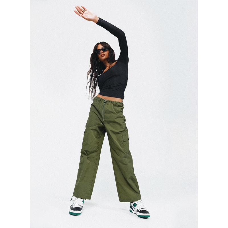 Erave Parachute Pants Khaki