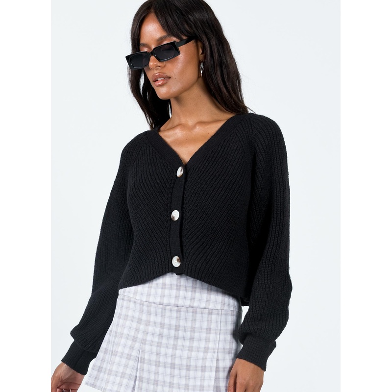 Romney Cardigan Black