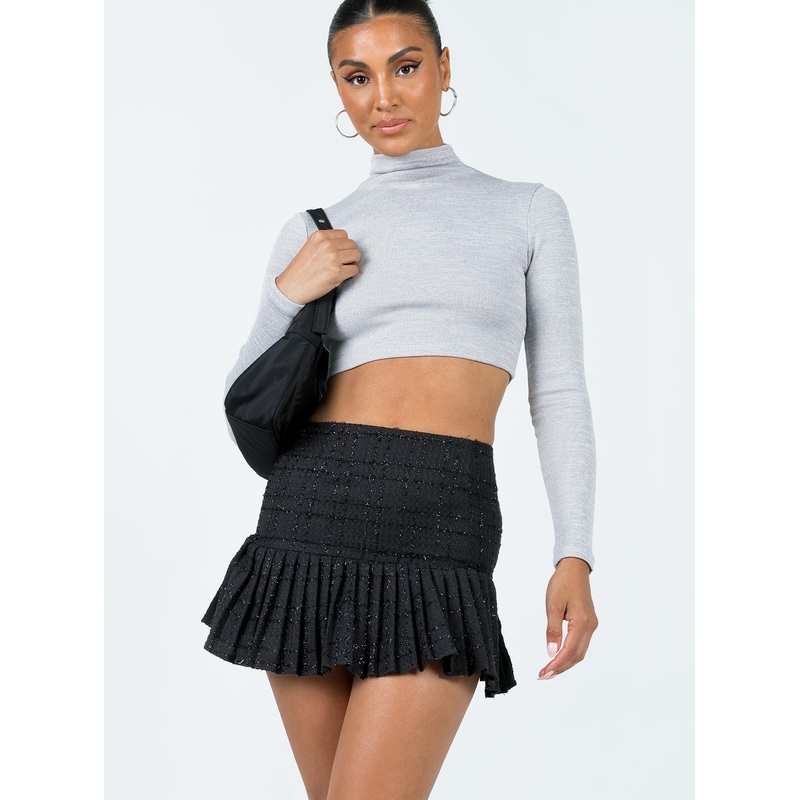The Beau Mini Skirt Black