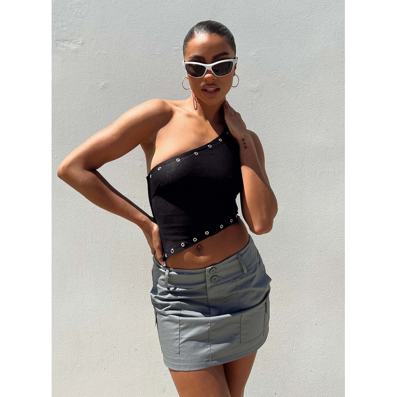 Jameson Mini Skirt Grey