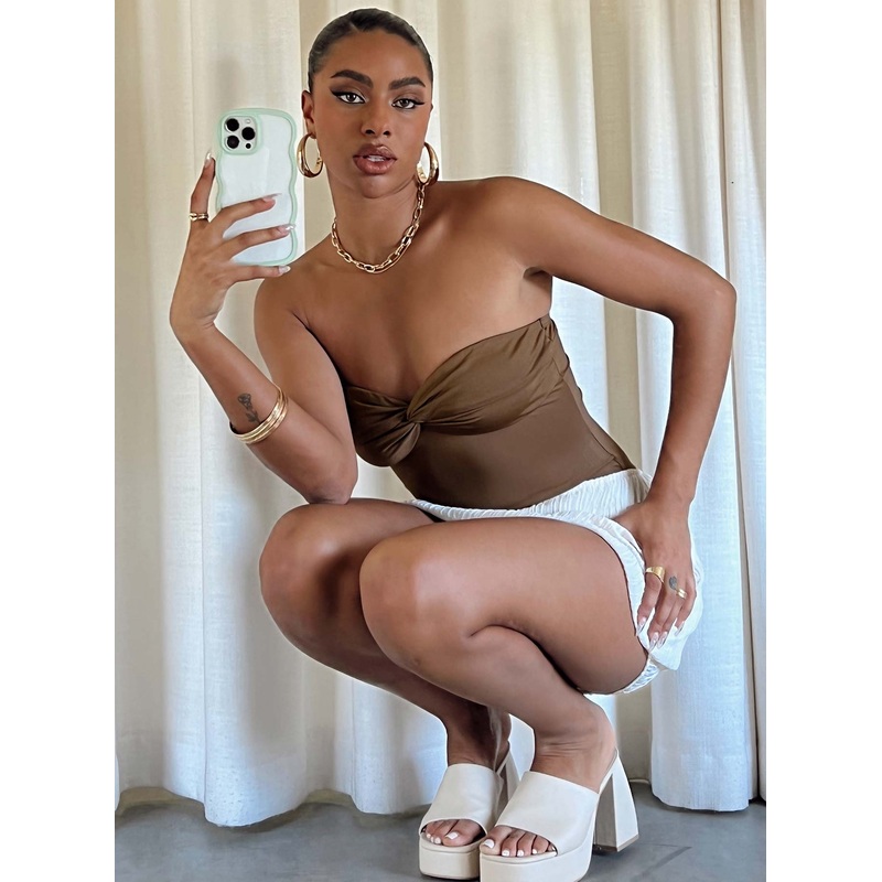 Lenton Bodysuit Brown