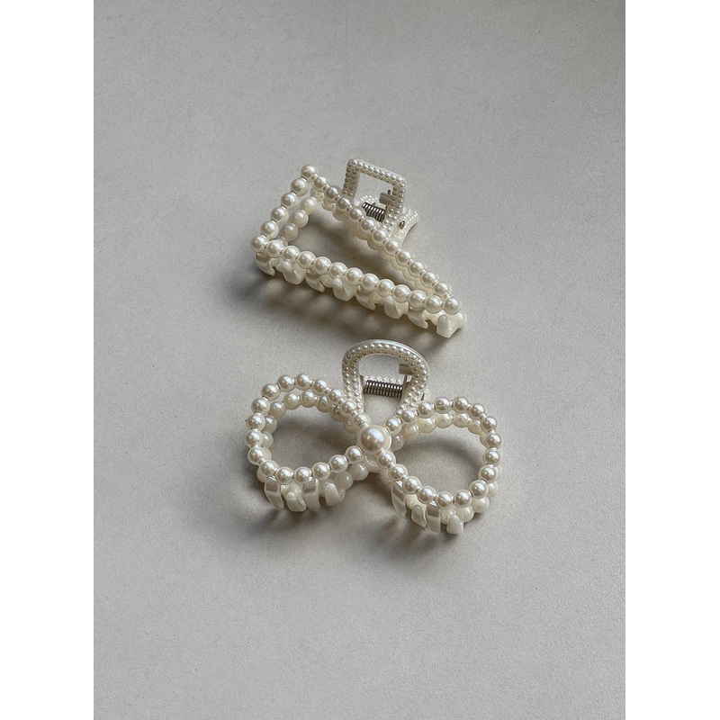 Manrique Hair Clip Pack Pearl
