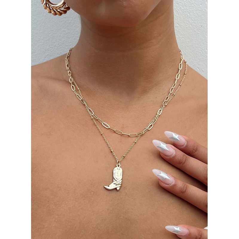 Mayla Necklace Set Gold