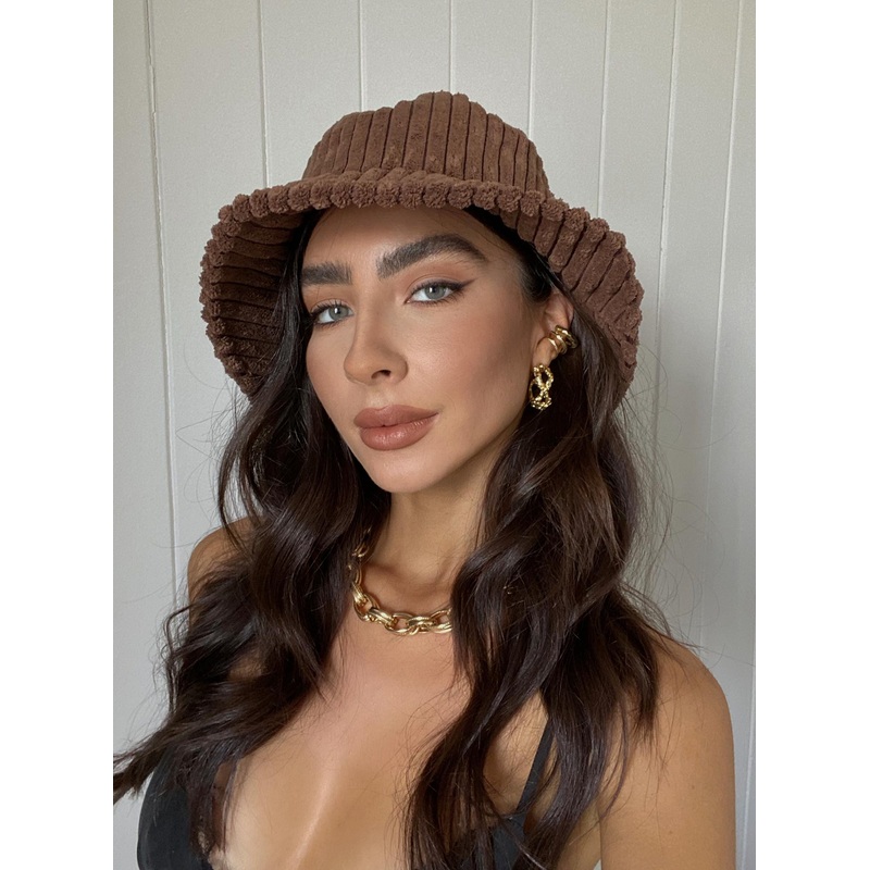 The Vintage Bucket Hat Brown