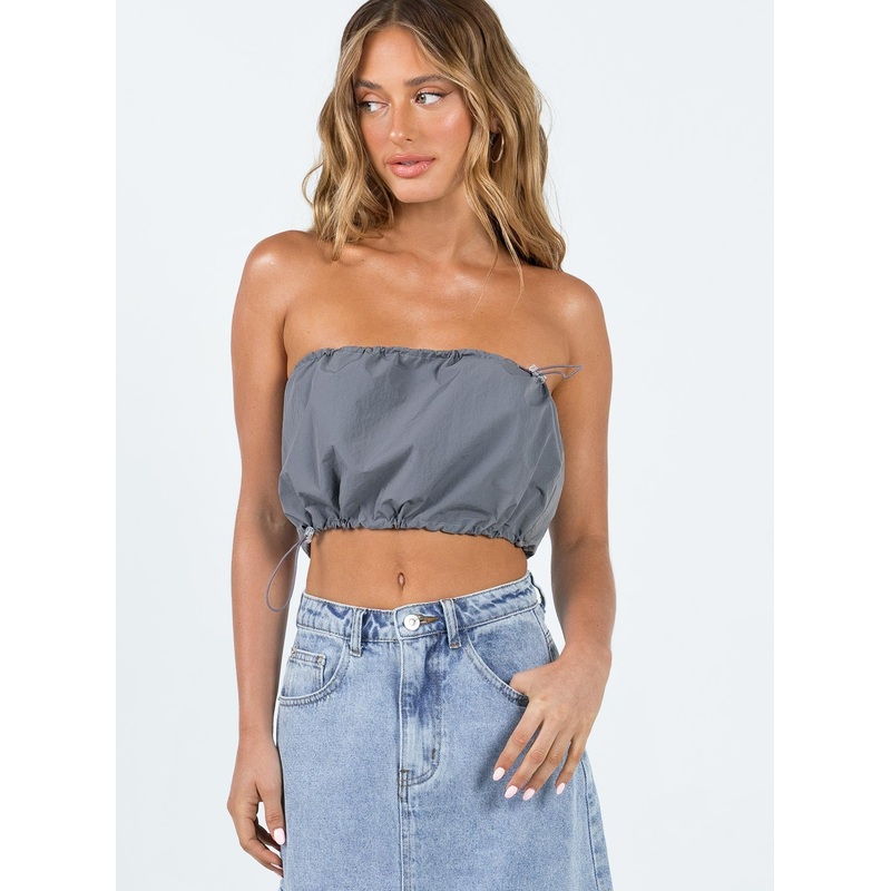 Blackburn Parachute Top Grey