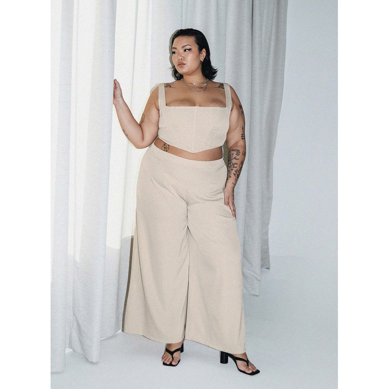 Elias Set Beige Curve