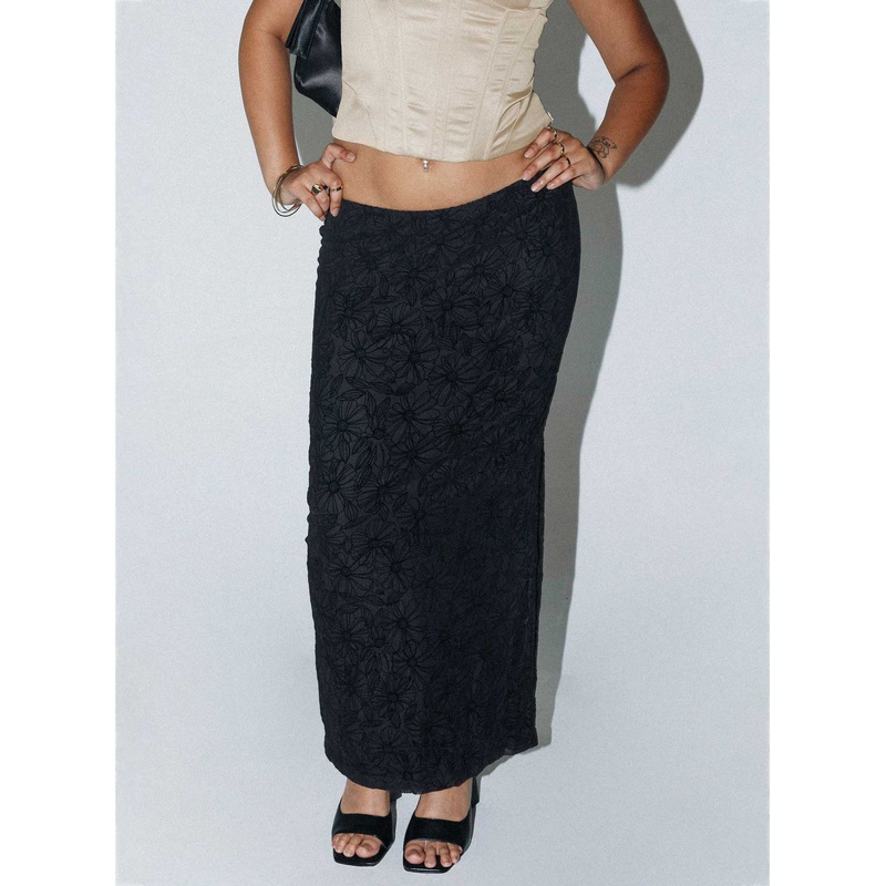 Eurodium Maxi Skirt Black