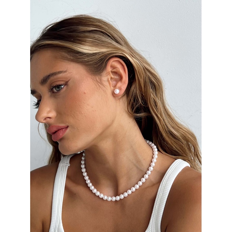 Lindaura Necklace & Earring Pack Pearl